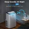 image12000 BTU Air Conditioner Portable for Room 4IN1 Portable Air Conditioners Cooling Up to 400sqft Portable AC Unit amplt53dB Room Air Conditioner12000 BTU