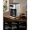 imageCOWSAR 14Cup Coffee Maker 24Hour Programmable Coffee Brewer Keep Warm Drip Free Washable Filter Stainless Steel Silver