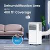 imageCOWSAR 8000 BTU Portable Air Conditioners Portable AC Cool up to 350 SqFt 4 Modes Room Air Conditioner with RemoteLED Display24Hrs Timer360 WheelsInstallation Kits Ideal for HomeOffice8000 BTU