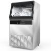 imageCOWSAR Commercial Ice Make Machine100 lbs24H 45 Ice CubesCycle Upgrade Stainless Steel Ice Maker with Self Cleaningampamp 48 Hour Timer for BarCafeRestaurantHome Under Counter Ice Machine