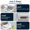 imageCOWSAR Ice Maker Countertop Portable Ice Machine with SelfCleaning 265lbs24Hrs 9 Bullet Ice Cubes in 6 Mins Ice Basket and Scoop Ideal for Home Kitchen Bar CampingGrey