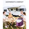 imageCOWSAR Ice Maker Countertop Portable Ice Machine with SelfCleaning 265lbs24Hrs 9 Bullet Ice Cubes in 6 Mins Ice Basket and Scoop Ideal for Home Kitchen Bar CampingPurple