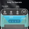 imageCOWSAR Ice Maker Countertop Portable Ice Machine with SelfCleaning 265lbs24Hrs 9 Bullet Ice Cubes in 6 Mins Ice Basket and Scoop Ideal for Home Kitchen Bar CampingGreen