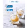 imageCOWSAR Ice Maker Countertop Portable Ice Machine with SelfCleaning 265lbs24Hrs 9 Bullet Ice Cubes in 6 Mins Ice Basket and Scoop Ideal for Home Kitchen Bar CampingDark Black