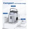 imageCOWSAR Nugget Ice Maker Countertop Chewable Nugget Ice Cubes Machine Quick Ice Making 34LbsDay SelfCleaning Portable Ice Machine for Home Kitchen Office Party