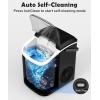 imageCOWSAR Nugget Ice Maker Countertop Chewable Pebble Ice 34Lbs Per Day Crunchy Pellet Ice Cubes Maker Machine with Self Cleaning Compact Portable Design for HomeKitchenRVOffice