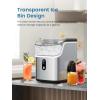 imageCOWSAR Nugget Ice Makers Countertop Soft Chewable Crushed Ice Maker Machine Portable Pebble Ice Maker Countertop 34LbsDay SelfCleaning OneButton Operation Ice Machine for Home Kitchen Party
