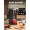 imageCOWSAR Single Serve Coffee Maker Coffee Brewer for Capsule and Ground Coffee Capsule Coffee Machine with 40 Oz Water Tank 5 Brew Sizes Up To 14 Oz Black