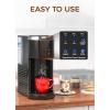 imageCOWSAR Single Serve Coffee Maker K Cup Coffee Brewer for Capsule and Ground Coffee Capsule Coffee Machine with 40 Oz Water Tank InstantHeat 5 Brew Sizes Up To 14 Oz BlackCoffee Maker