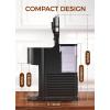 imageCOWSAR Single Serve Coffee Maker K Cup Coffee Brewer for Capsule and Ground Coffee Capsule Coffee Machine with 40 Oz Water Tank InstantHeat 5 Brew Sizes Up To 14 Oz BlackCoffee Maker