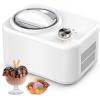 imageCOWSAR 1 Quart Ice Cream Maker Machine with Builtin Compressor Fully Automatic No Prefreezing 1 Hour Keepcooling Easy to Clean