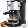 imageCOWSAR Espresso Machine 20 Bar SemiAutomatic Espresso Maker with Milk Frother Steam Wand 45 OZ Removable Water Tank for Cappuccino Latte Home