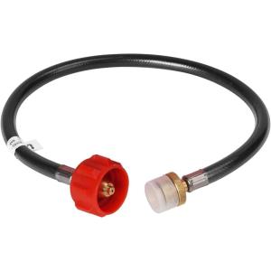 imageCowsar Propane Hose Adapter 1lb to 20lb Converter Replacement Propane Tank Hose with QCC1Type1 Propane Adapter Hose Connects 1 LB Bulk Portable Appliance to 20 lb Propane Tank CSA Certified