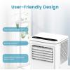 imageCOWSAR 8000 BTU Portable Air Conditioners Cools Up to 350 SqFt Portable AC Unit with Remote Builtin Cool Dehumidifier Fan Sleep Modes Room Air Conditioners with LED DisplayInstallation Kits